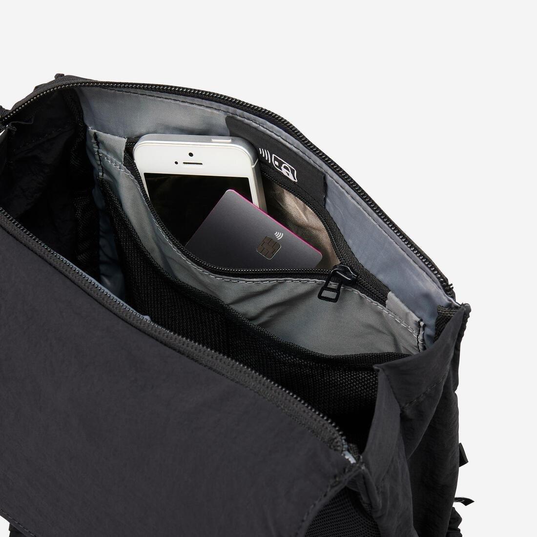 Small 10L Backpack With Laptop Compartment, Green, No Color, large image number 6