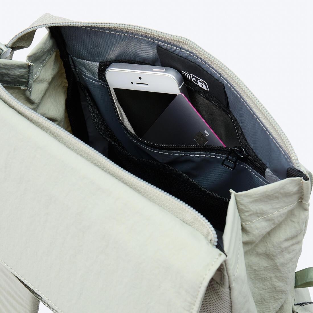 Small 10L Backpack With Laptop Compartment, Green, No Color, large image number 7