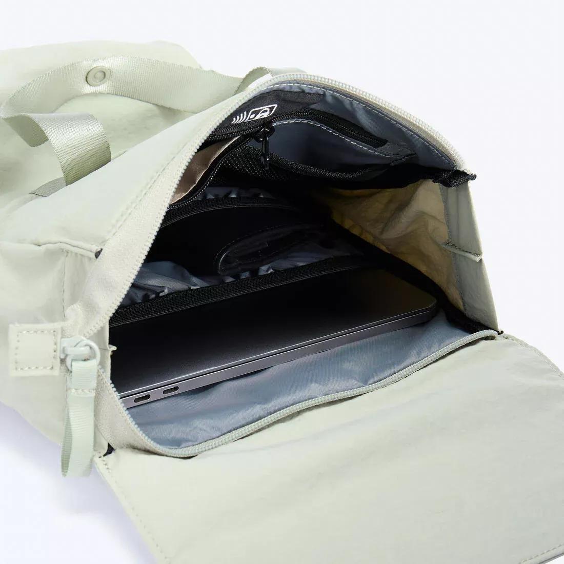 Small 10L Backpack With Laptop Compartment, Green, No Color, large image number 9