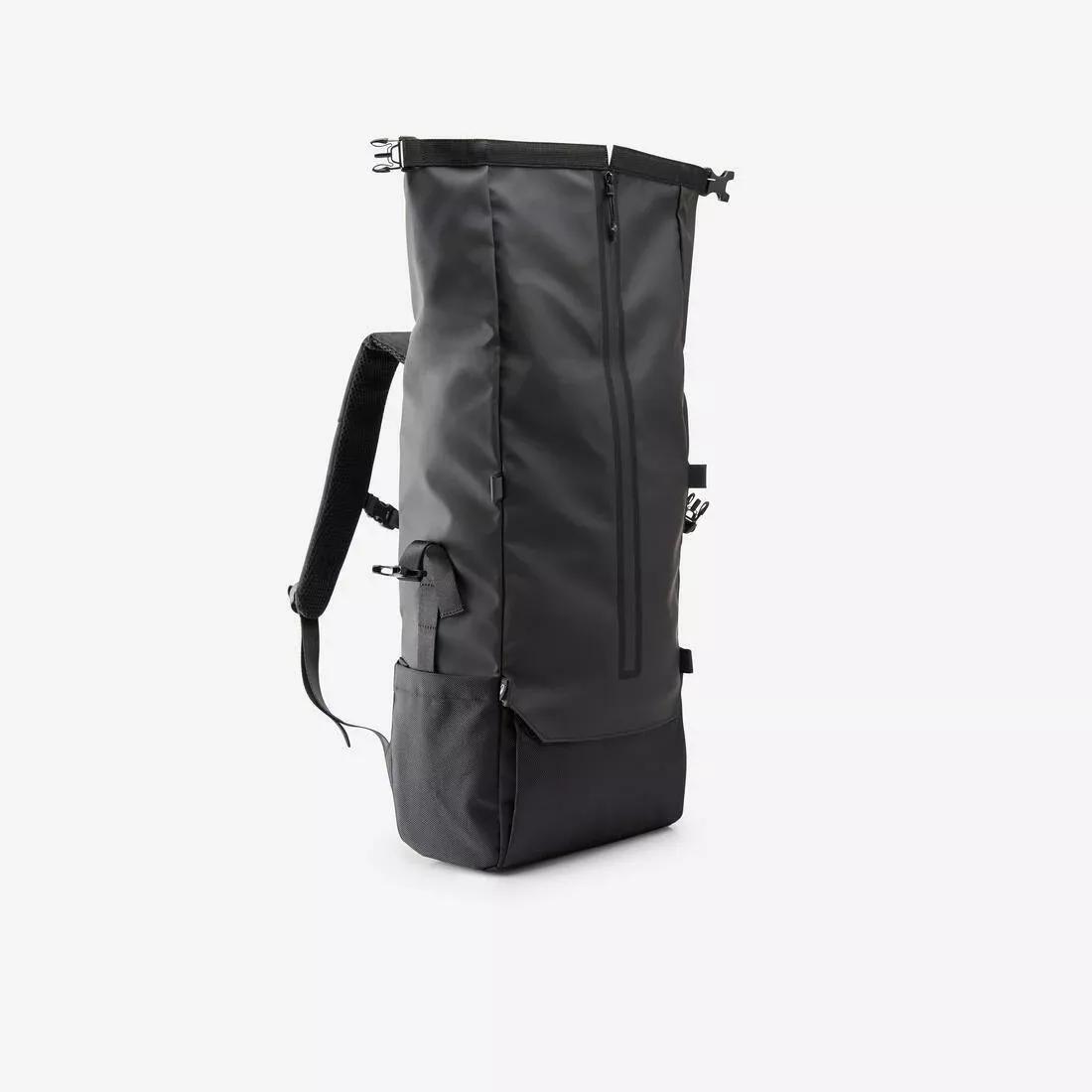 29L Backpack Rolltop with Laptop Pocket, Beige, No Color, medium