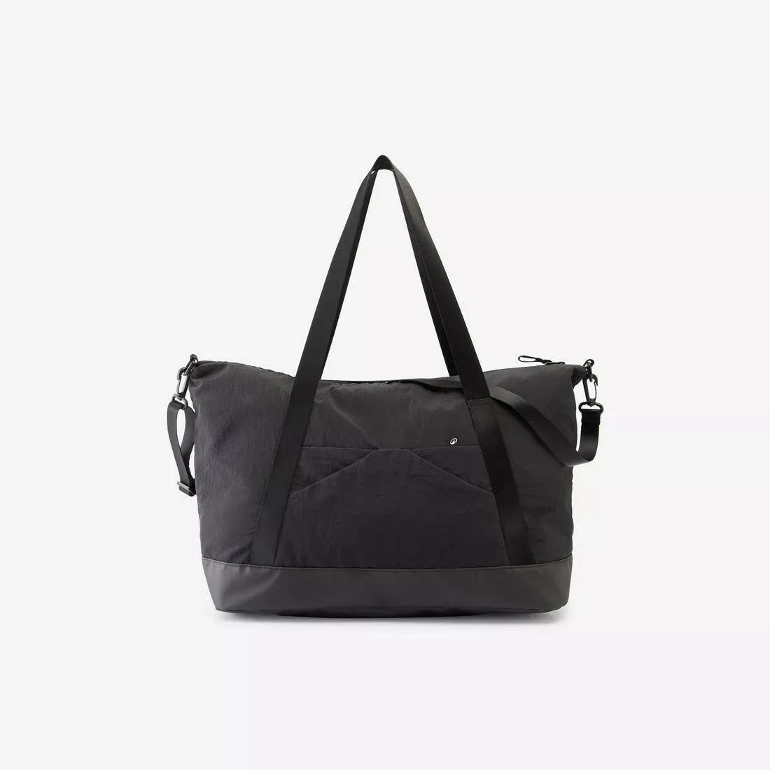 28L sports bag with strap and waterproof pocket, Beige, No Color, medium