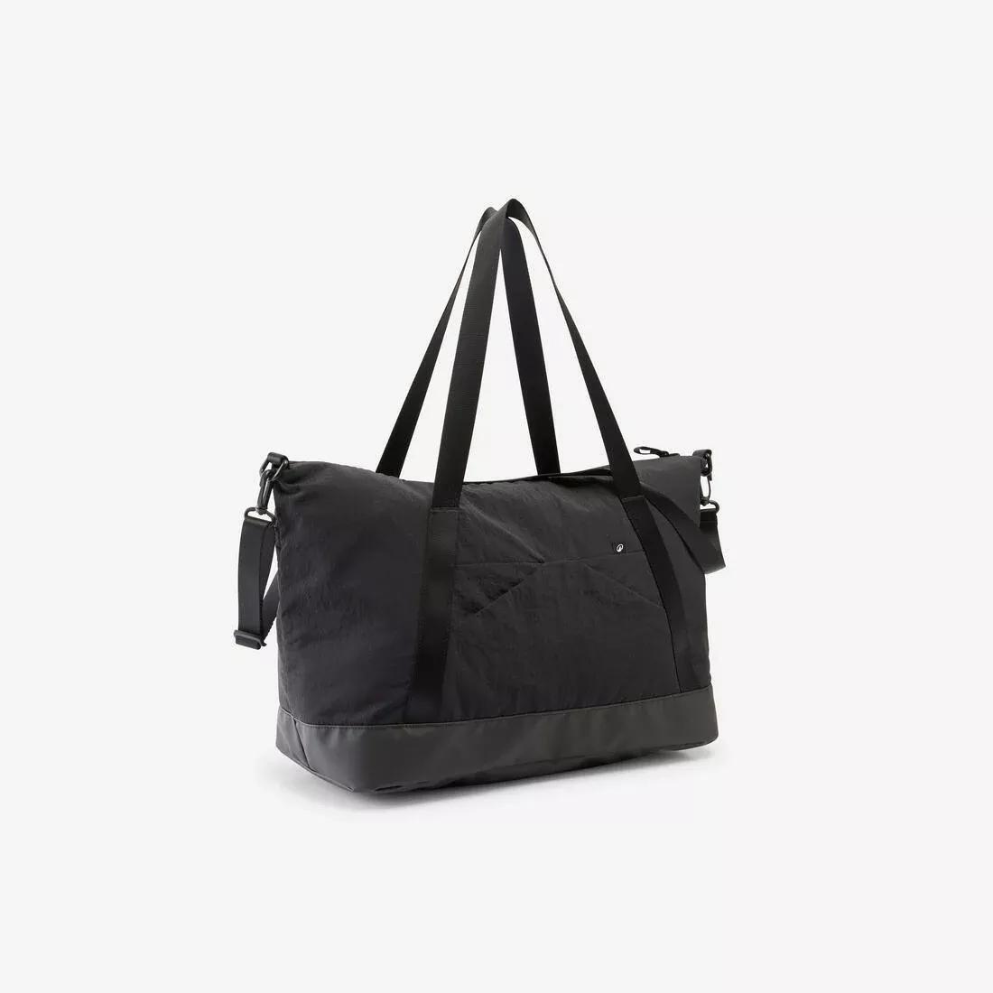 28L sports bag with strap and waterproof pocket, Beige, No Color, medium