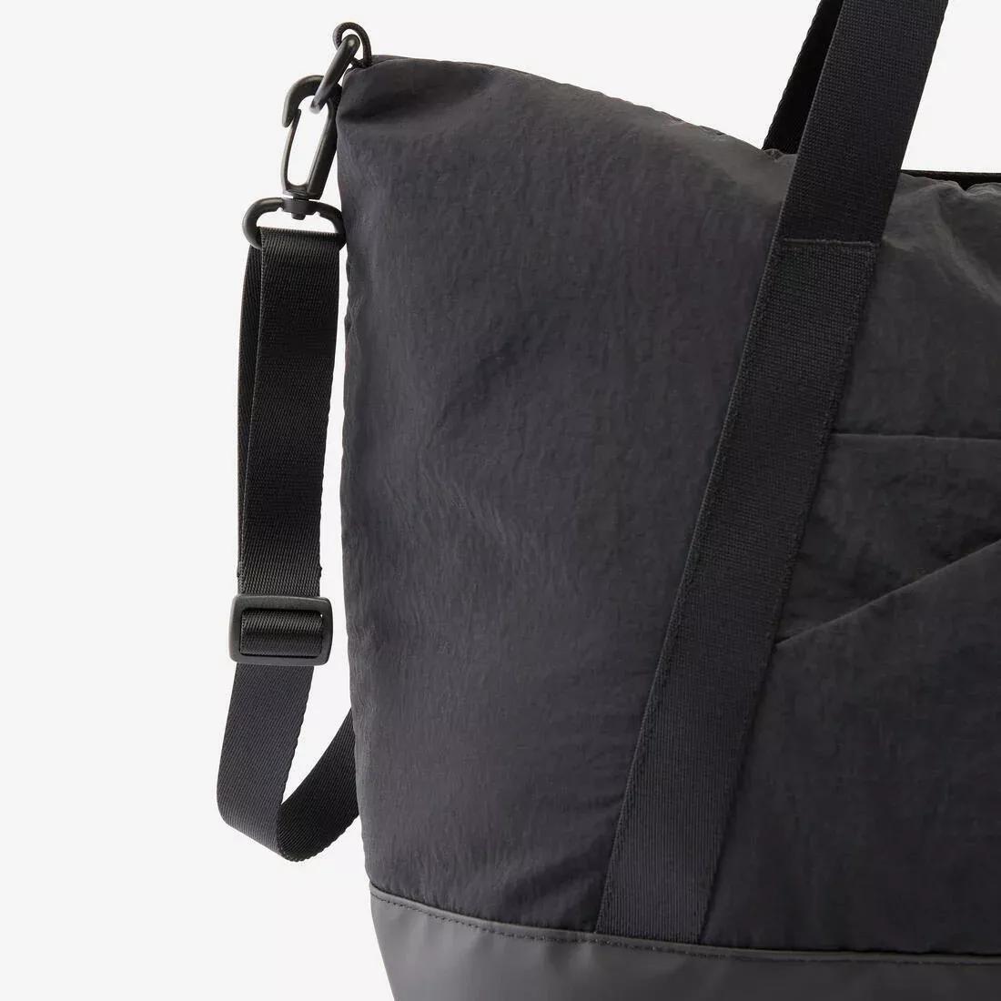 28L sports bag with strap and waterproof pocket, Beige, No Color, medium