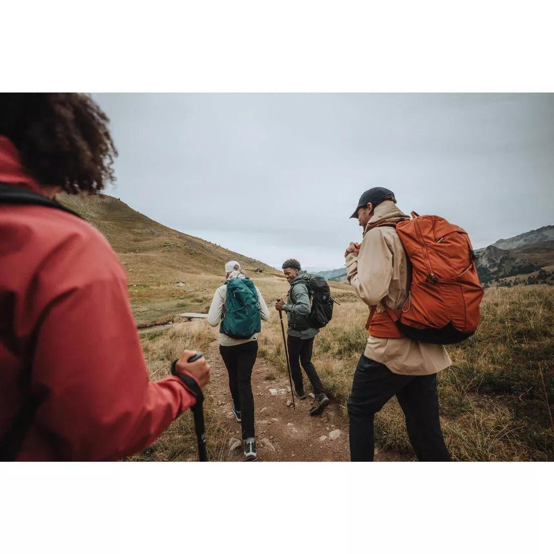 Men Hiking Trousers - MH500, Blue, No Color, large image number 1