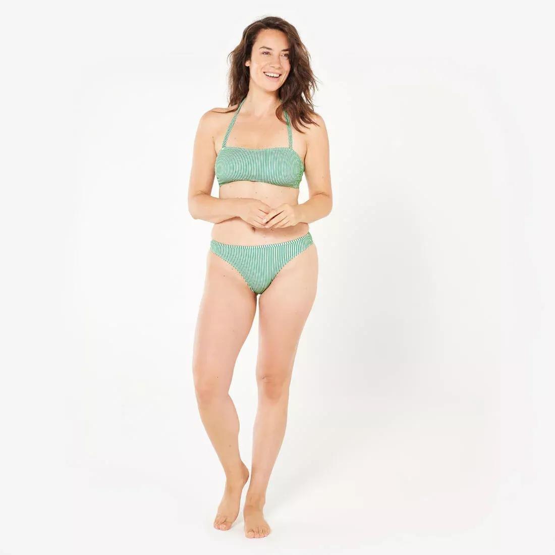 Women Swimsuit Bottoms - Classic Nina Vintage, Blue, No Color, large image number 5