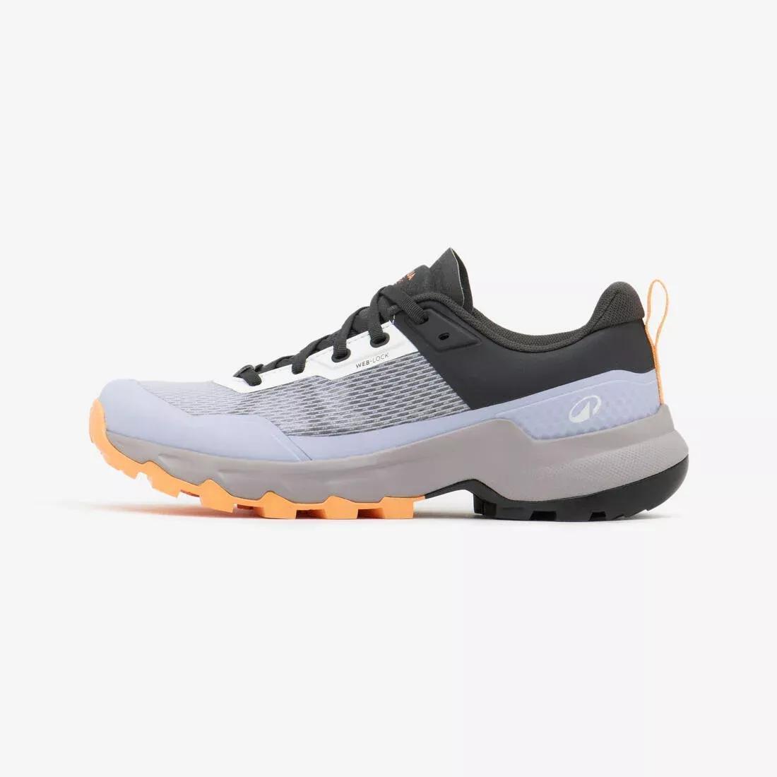 Women Mountain Hiking Boots - MH500 LIGHT, Purple, 5401_000, medium