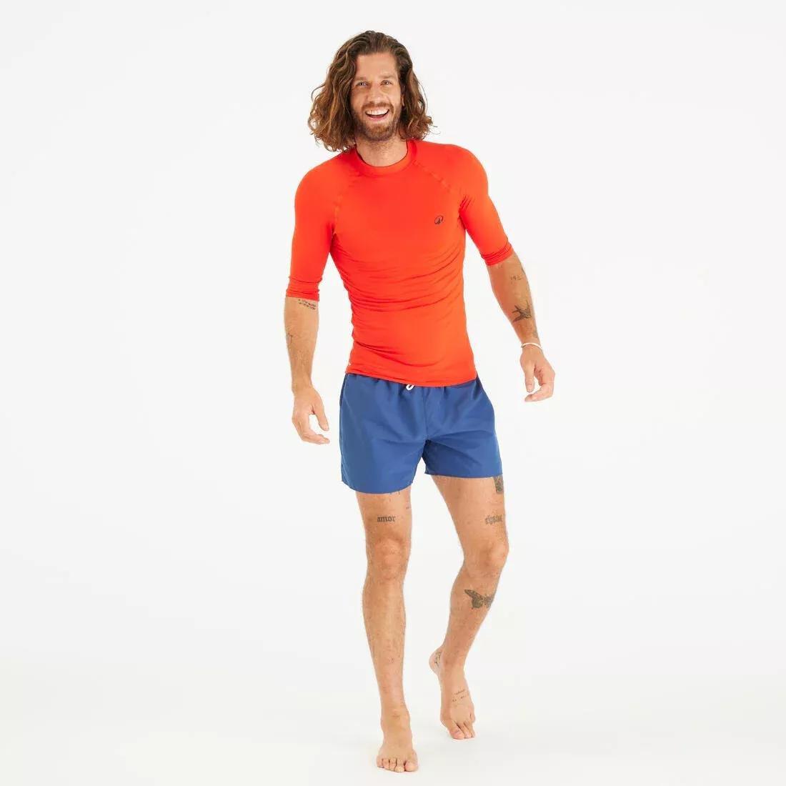 FLAME RED Men's short sleeve UV-protection T-shirt - 100 neon, No Color, large image number 2