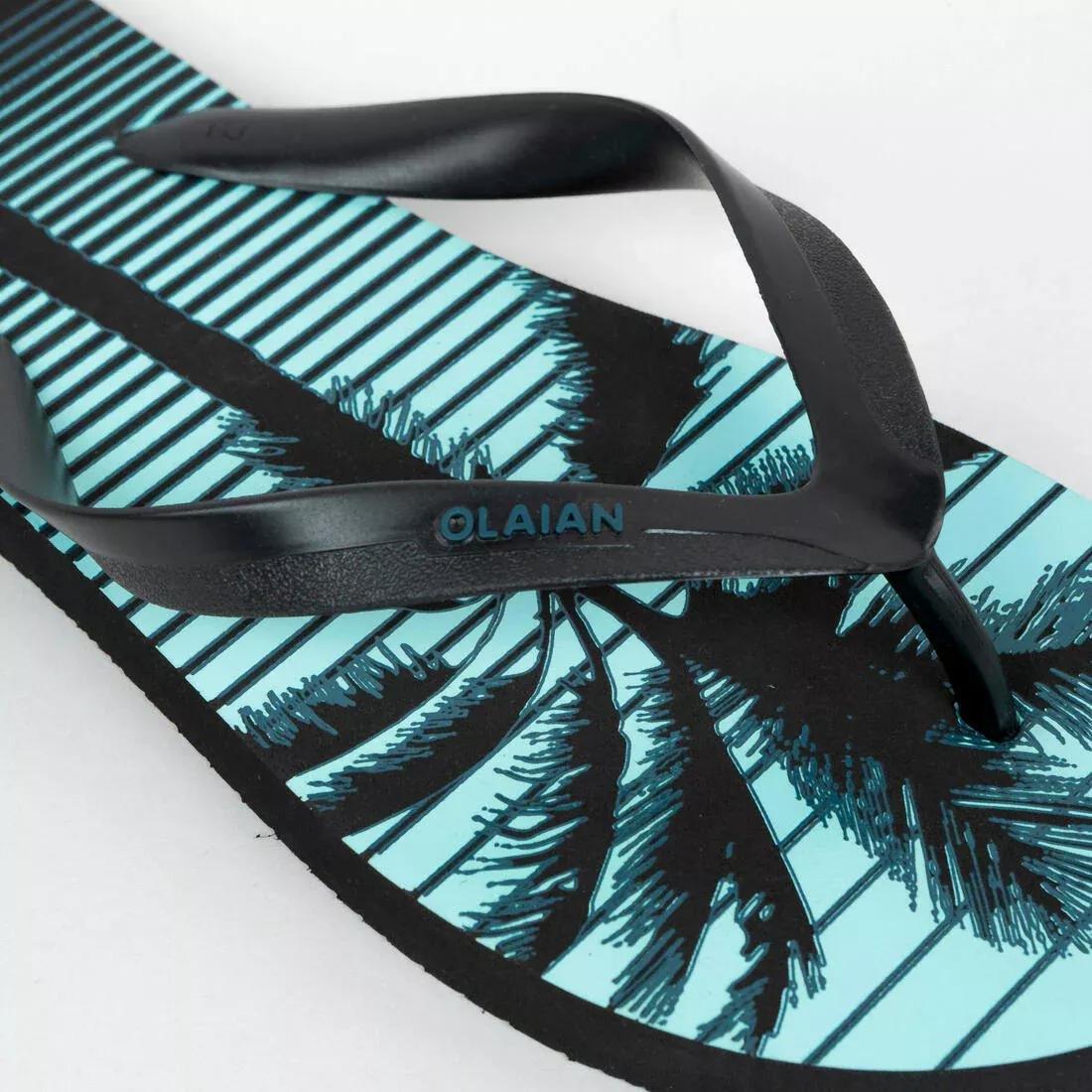 Men Flip-Flops - Ola TO 100S Print , Blue, No Color, large image number 5