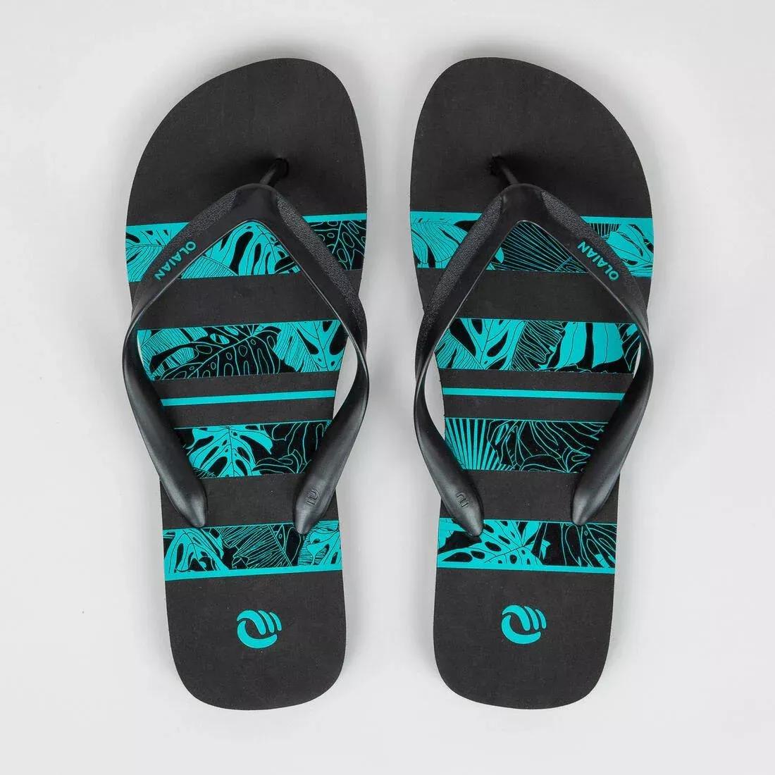 Men Flip-Flops - Ola TO 100S Print , Blue, No Color, large image number 7
