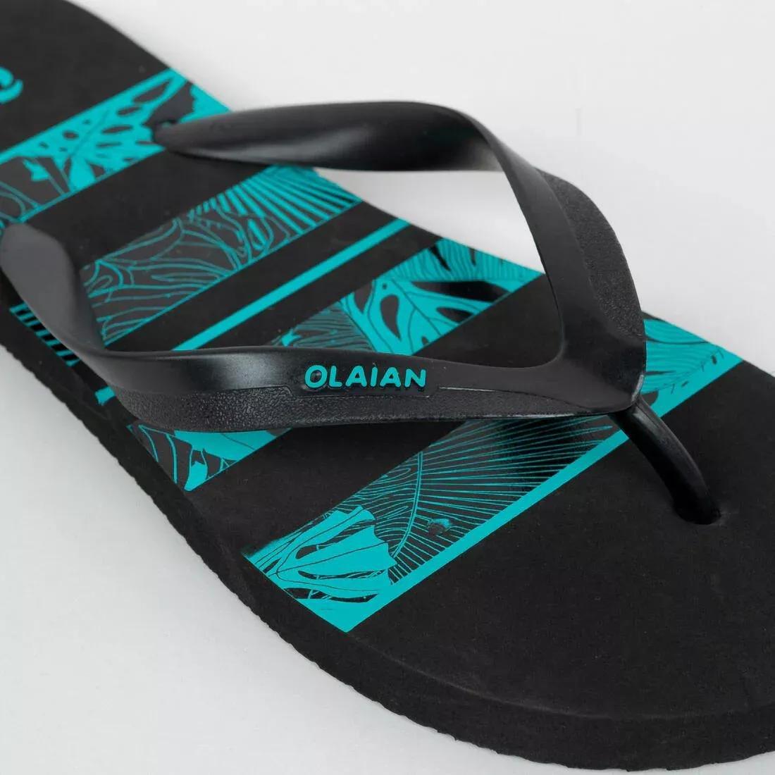 Men Flip-Flops - Ola TO 100S Print , Blue, No Color, large image number 10