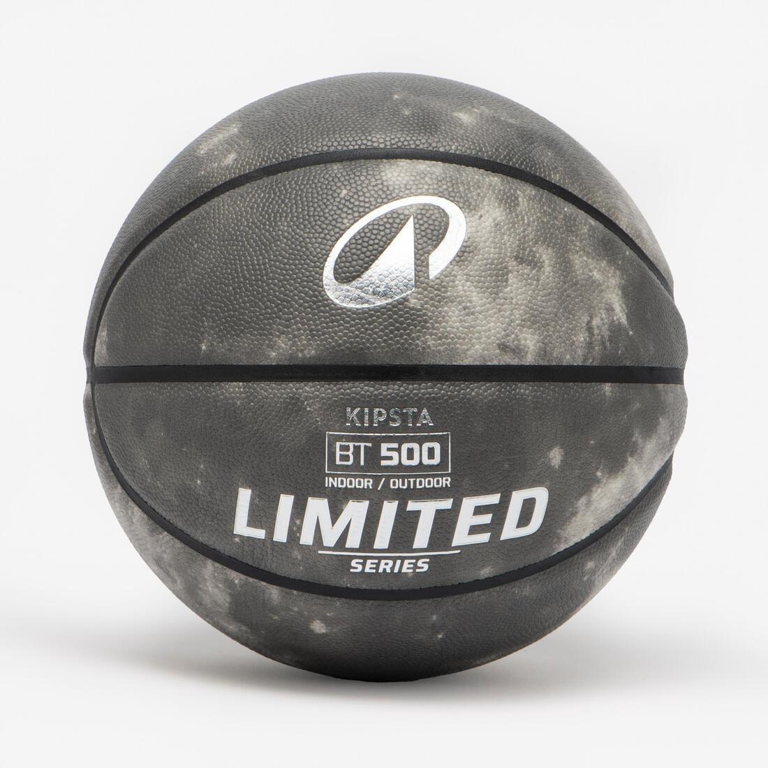 Size 7 Basketball BT500, Grey, No Color, large image number 2