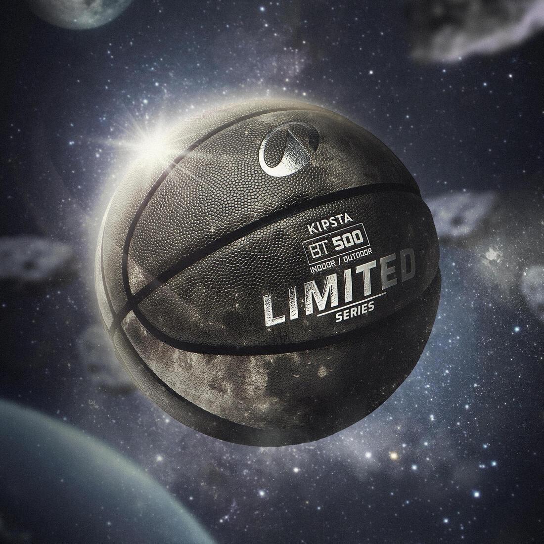 Size 7 Basketball BT500, Grey, No Color, large image number 3