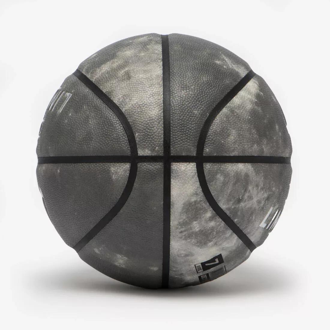 Size 7 Basketball BT500, Grey, No Color, large image number 4
