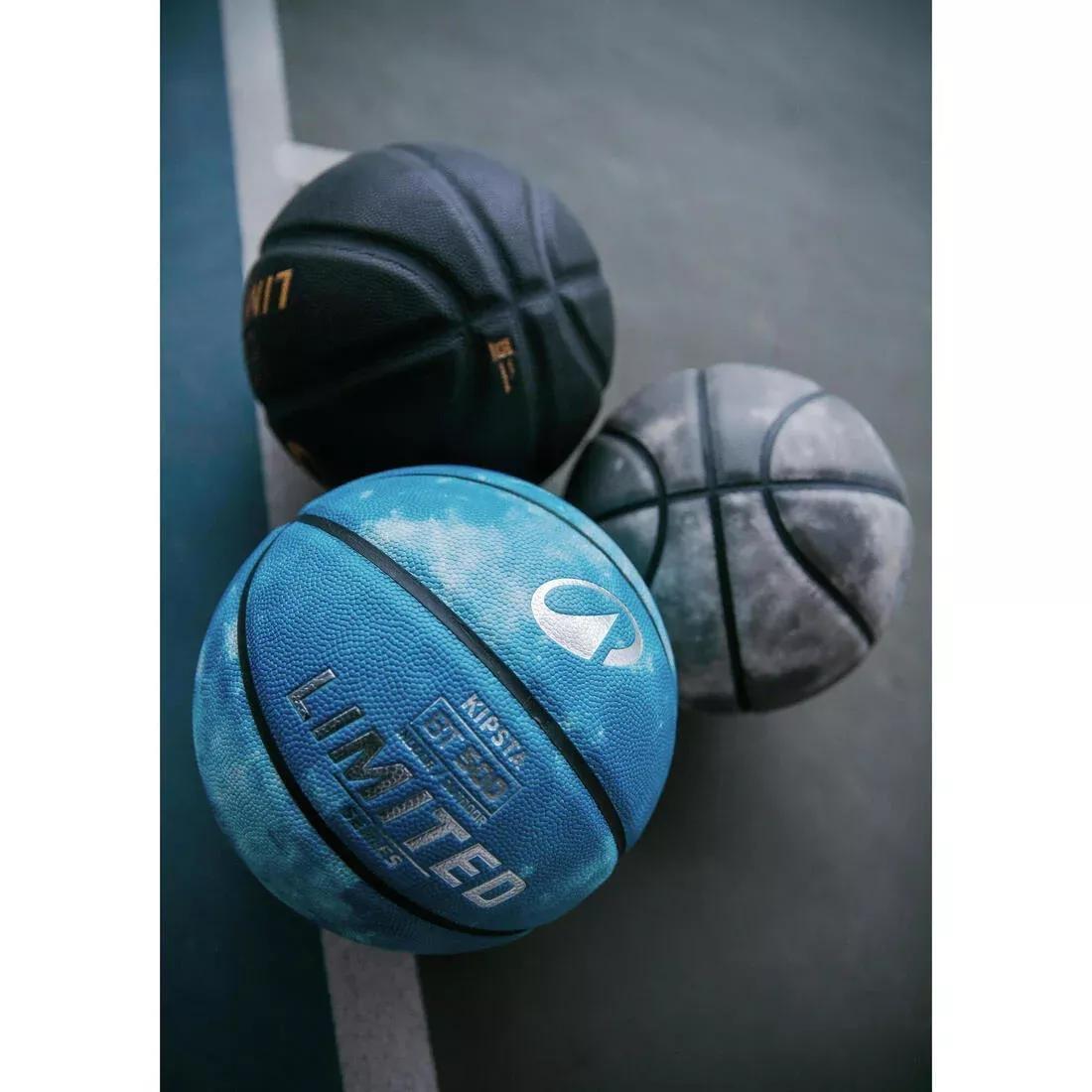 Size 7 Basketball - BT500 FIBA, Blue, No Color, large image number 7