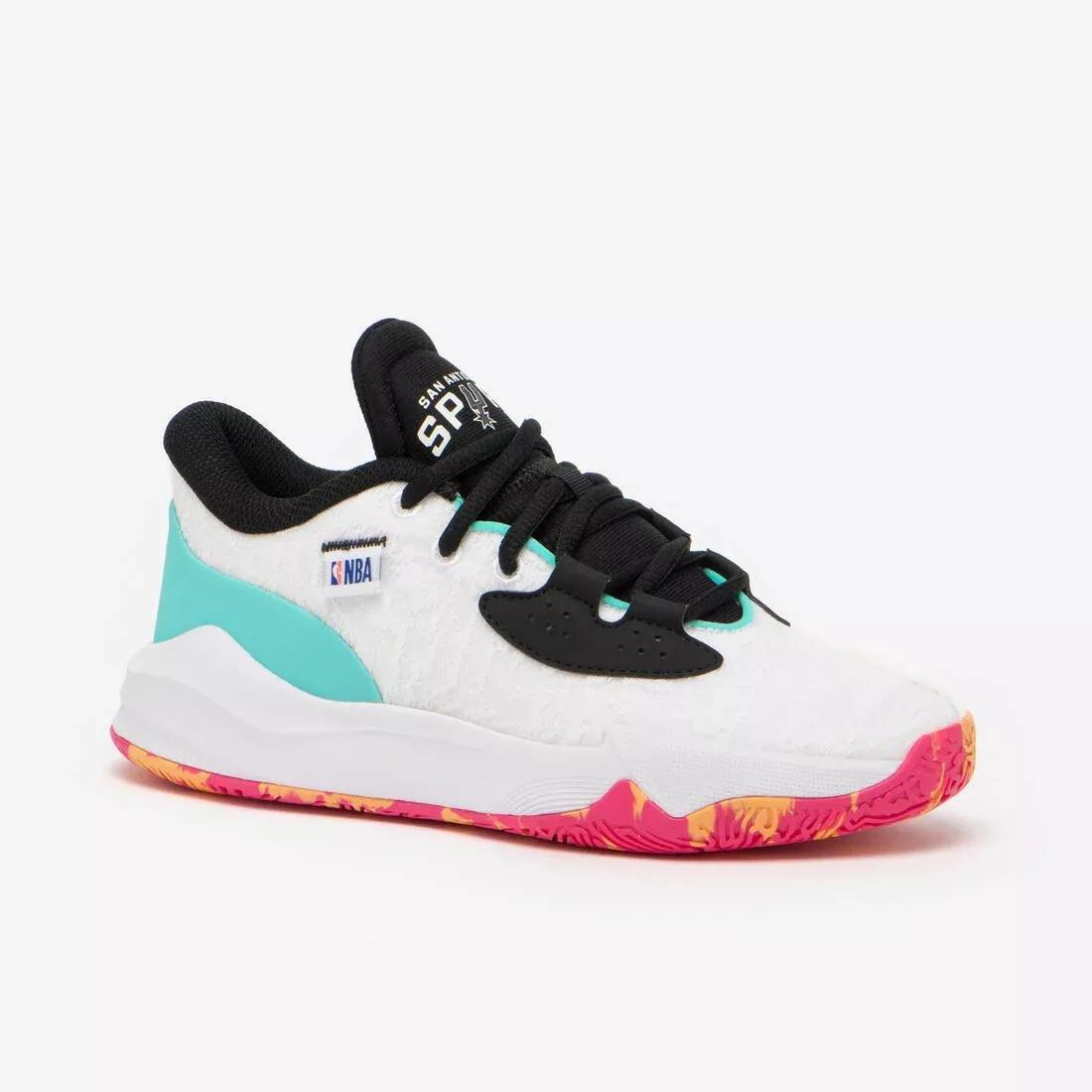 Kids Unisex Basketball Shoes Fast 900 Low-1 - NBA Celtics, White, 5401_000, large image number 2