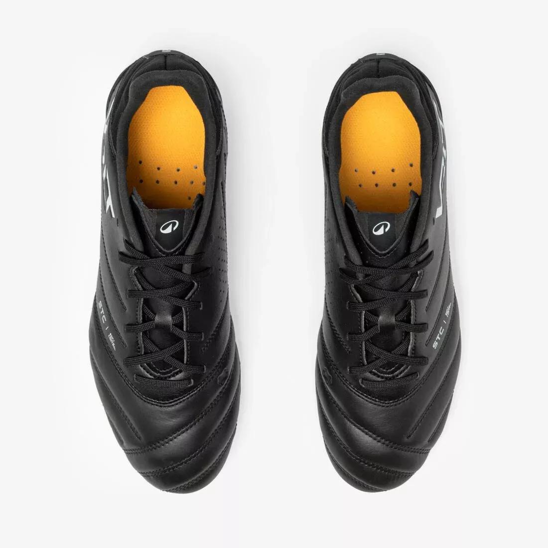 BLACK Football Boots Viralto II Matador FG Leather - Black, No Color, large image number 7