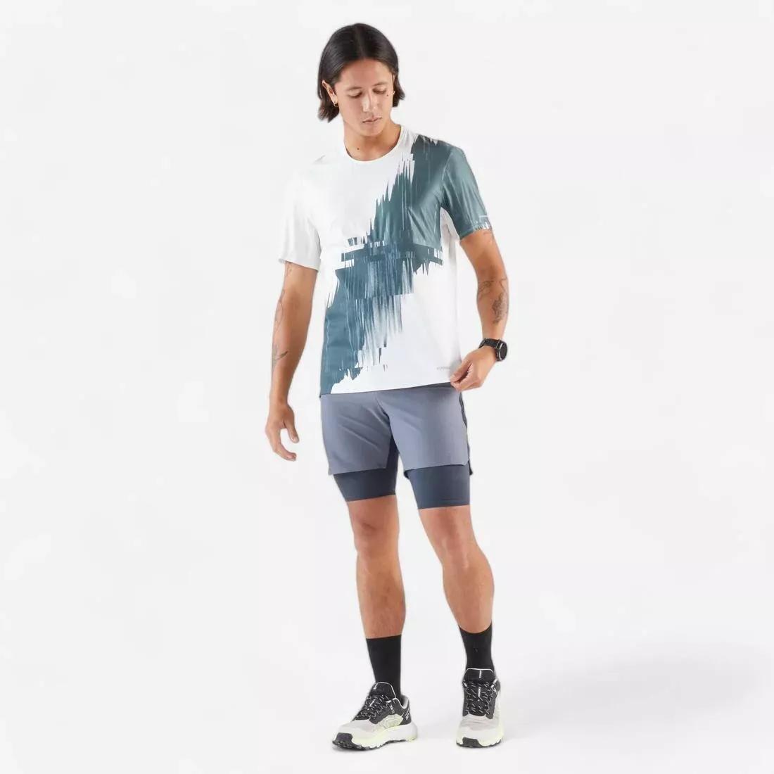 Men Long-Distance Running T-Shirt - Kiprun Run 900, White, No Color, large image number 2