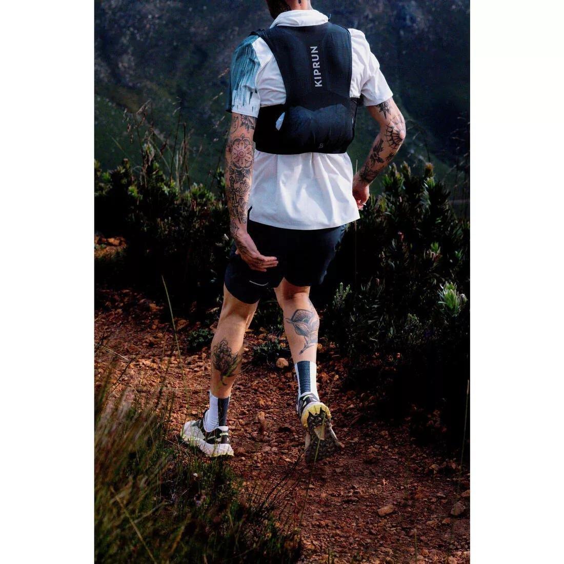 Men Long-Distance Running T-Shirt - Kiprun Run 900, White, No Color, large image number 8