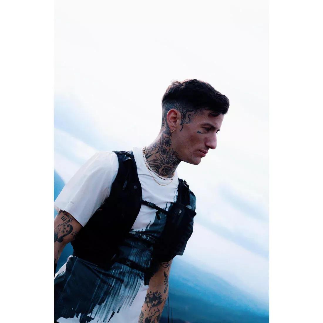 Men Long-Distance Running T-Shirt - Kiprun Run 900, White, No Color, large image number 9