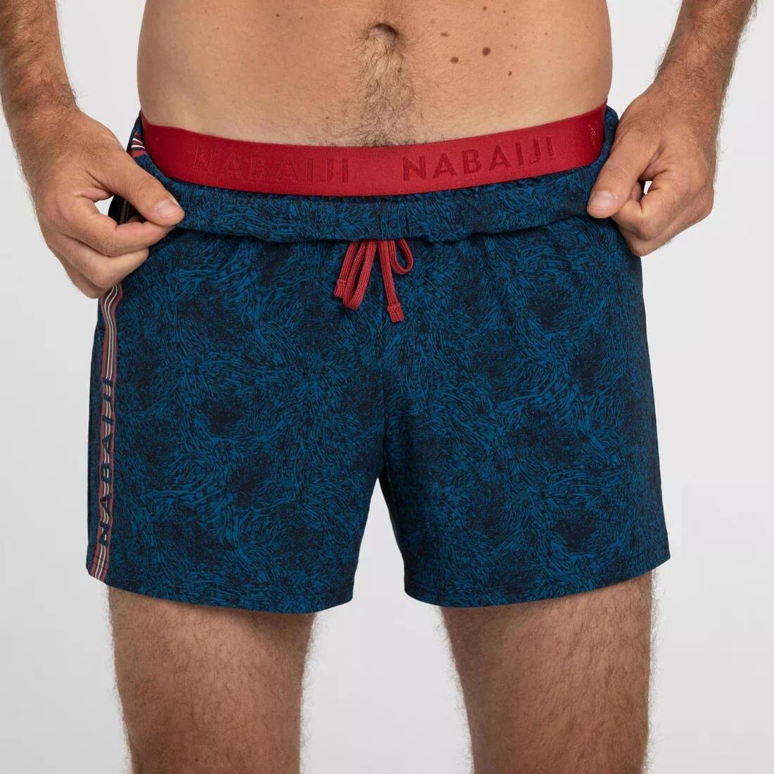 Men Swimming Shorts - 100 Short Tega, Green, No Color, large image number 9