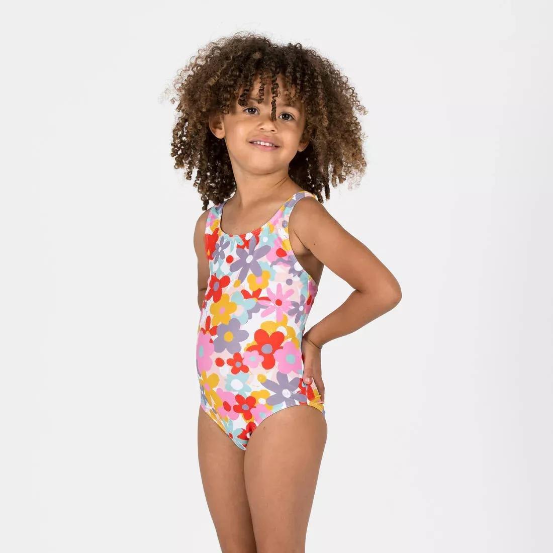 BRIGHT TOMATO Baby Girl's 1-Piece Swimsuit Animal Print, No Color, large image number 6