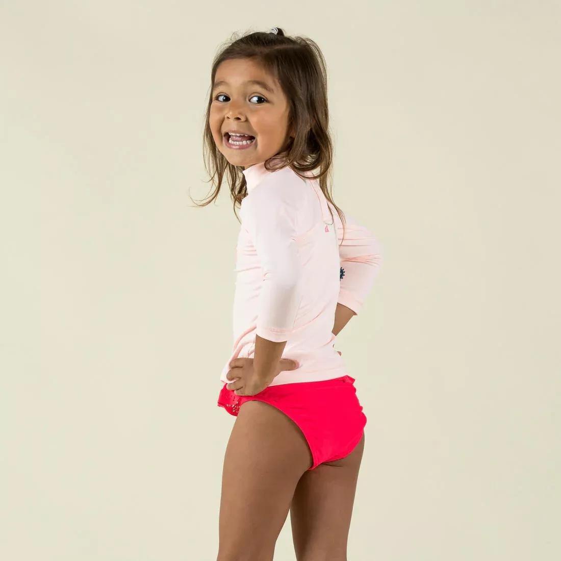 MUSTARD YELLOW Baby long-sleeve UV-protection T-Shirt, No Color, large image number 2