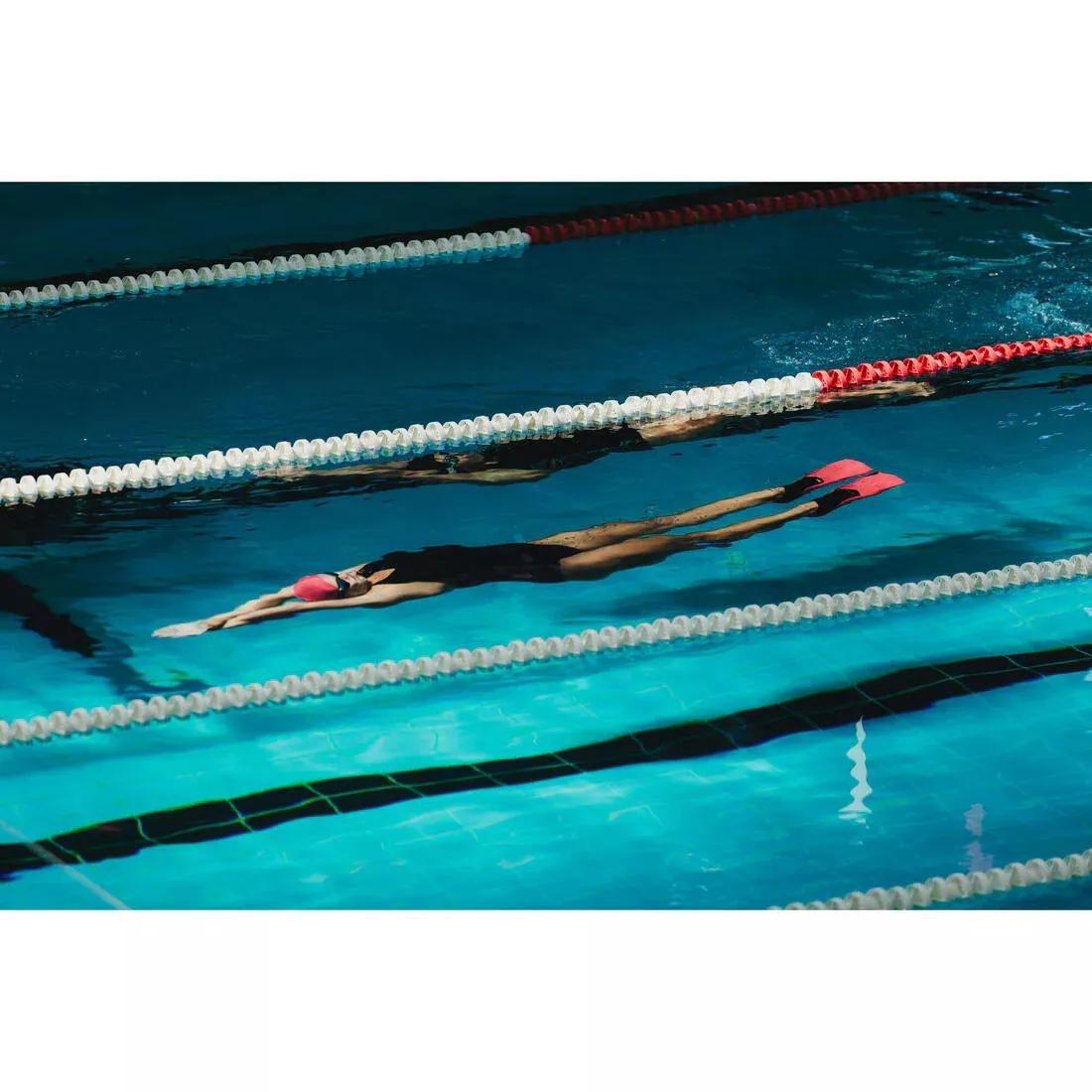 Women Swimming 1-Piece Swimsuit, Black, No Color, large image number 9