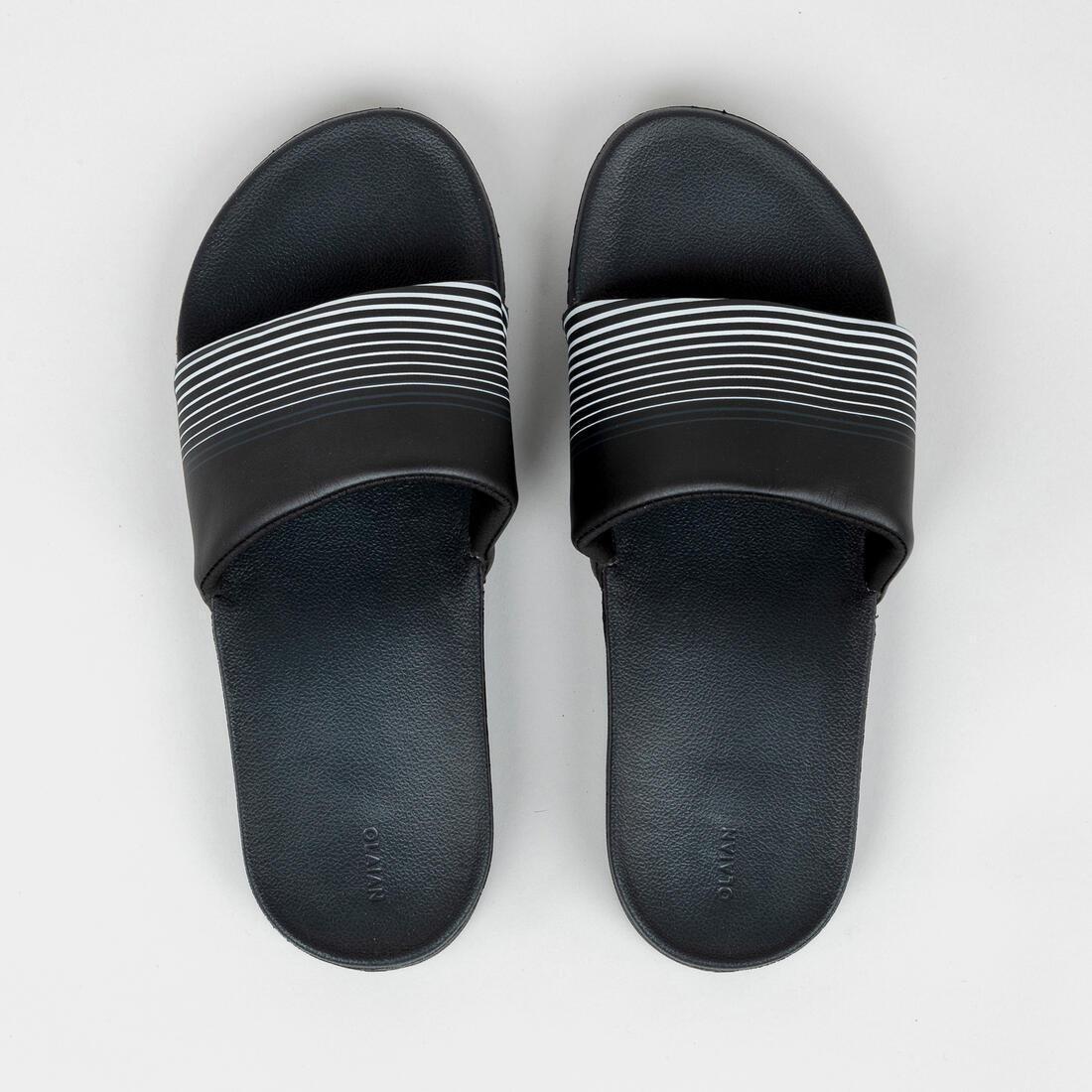 Men Sandals Slaps - 550, Blue, No Color, large image number 2