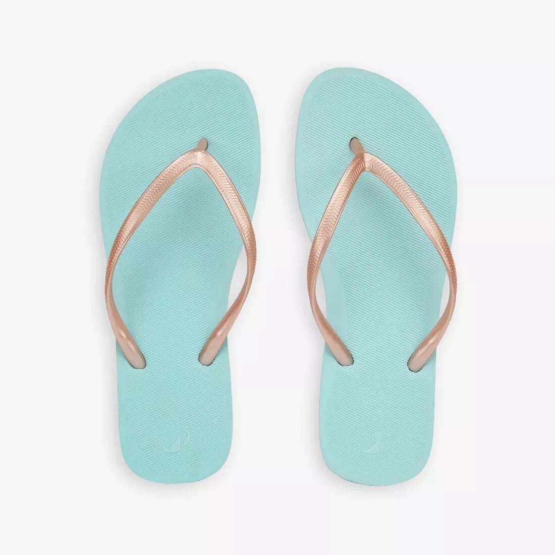 Women flip-flops - 500 Big Azae, Black, No Color, large image number 8