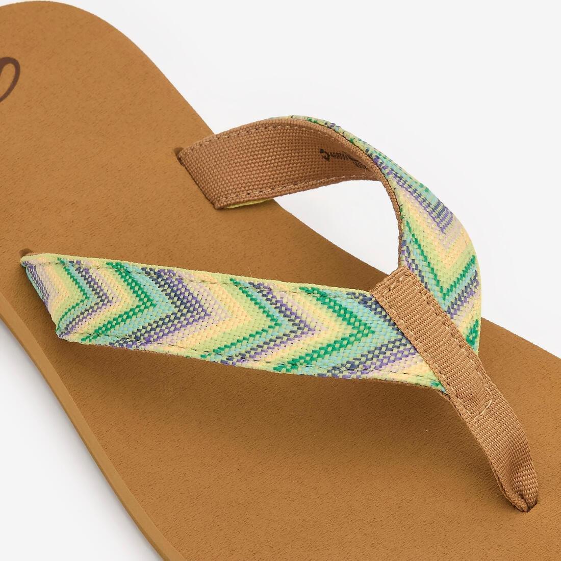 Women Flip-Flops - 550, Black, No Color, large image number 5