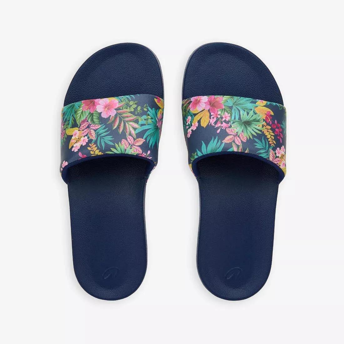 Women Slides - 550 Exotic, Navy, No Color, large image number 3