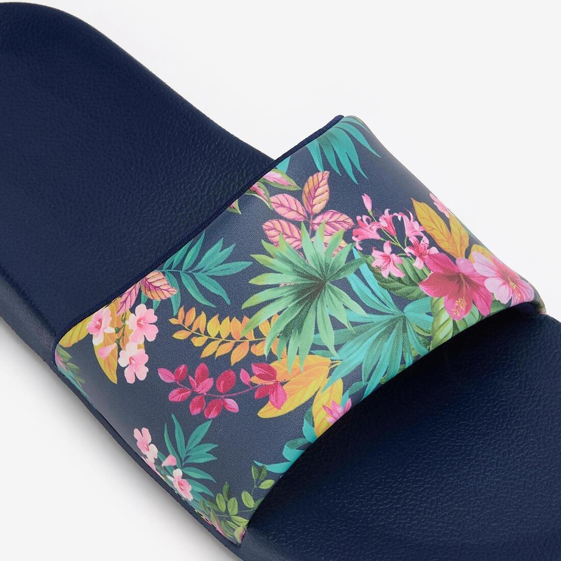 Women Slides - 550 Exotic, Navy, No Color, large image number 4