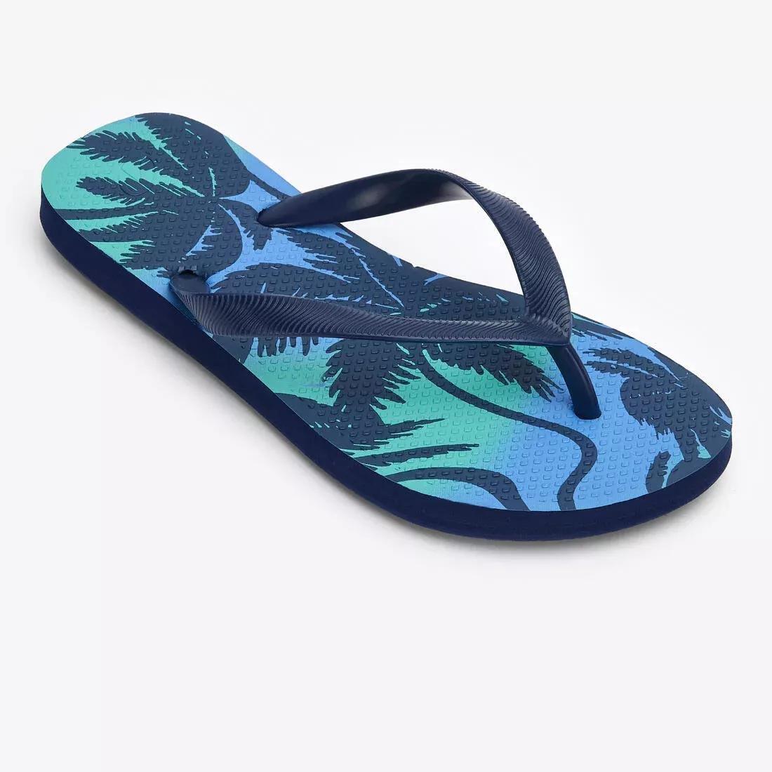 Kids Unisex Flip-Flops - 500, Blue, No Color, large image number 6
