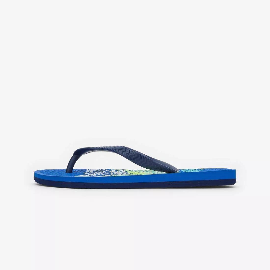 Kids Unisex Flip-Flops - 500, Blue, No Color, large image number 7