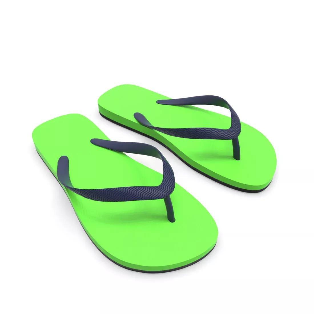 Kids Unisex Flip-Flops - 500, Blue, No Color, large image number 10