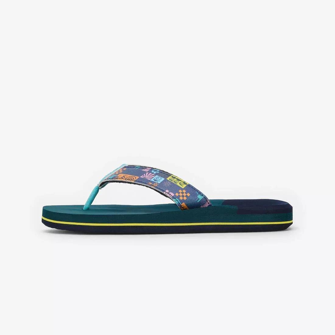 Kids Unisex flip-flops - 550 Peony, Blue, No Color, medium