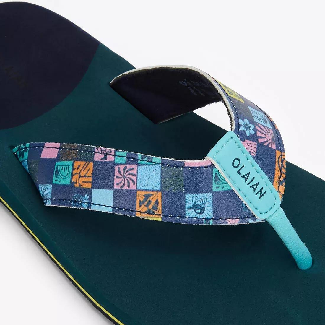 Kids Unisex flip-flops - 550 Peony, Blue, No Color, large image number 3