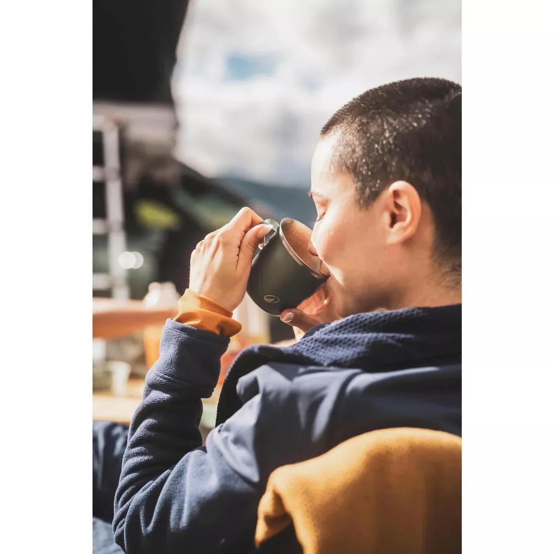 0.3L Stainless Steel Cup 500 For Camping And Hiking, Green, 5401_000, large image number 5