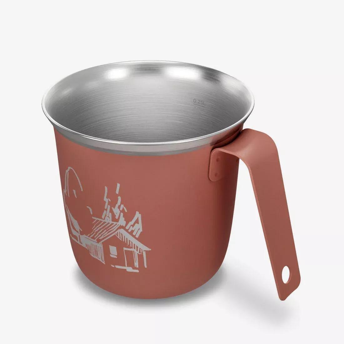0.3L Stainless Steel Cup - 500 For Camping And Hiking, Blue, No Color, large image number 8