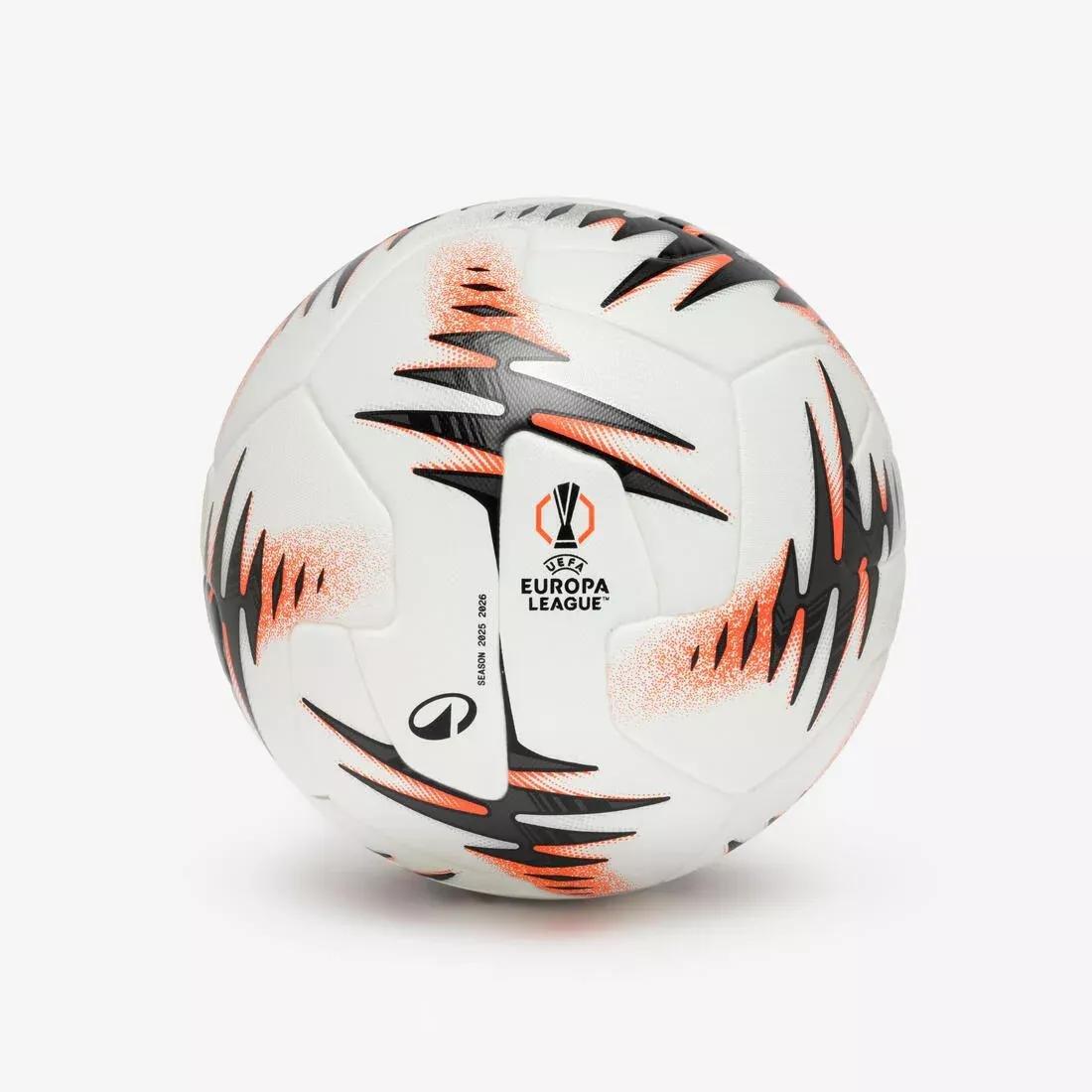 UEFA Europa League 25/26 Replica Football Size 5, White, No Color, medium