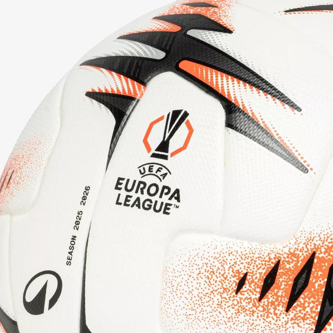UEFA Europa League 25/26 Replica Football Size 5, White, No Color, medium