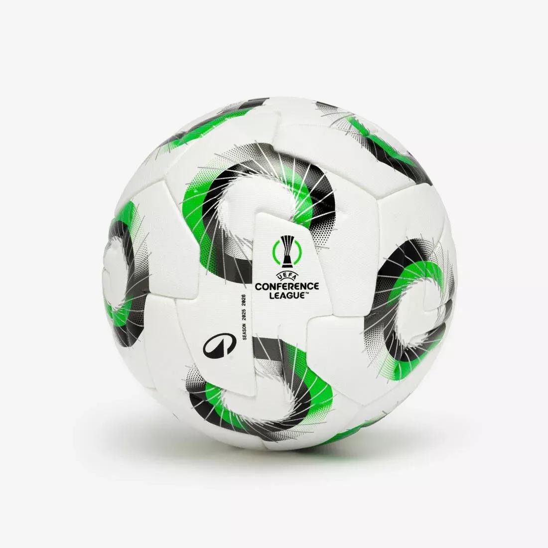 UEFA Conference League 25/26 Replica Football Size 5, White, No Color, medium