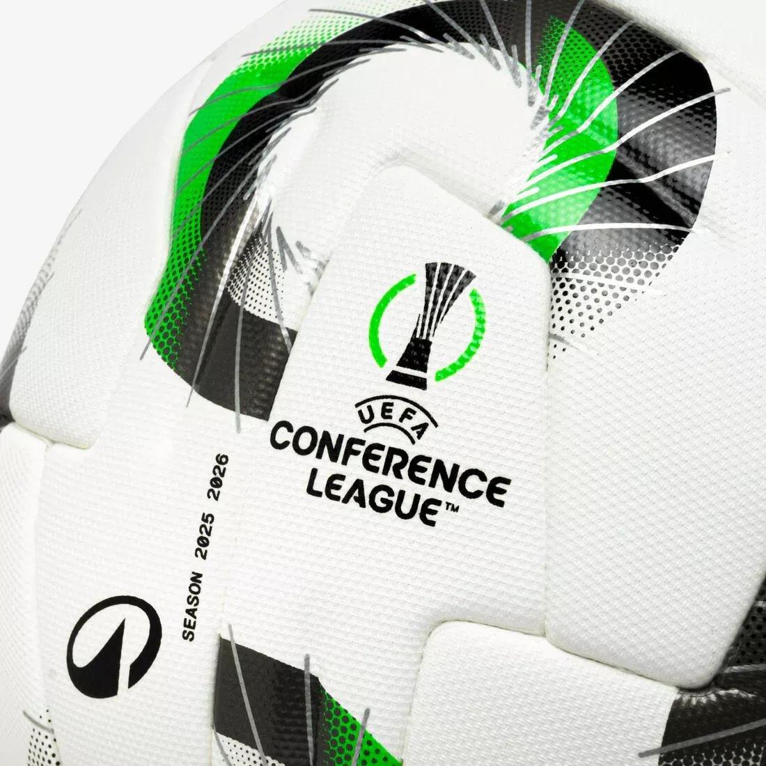 UEFA Conference League 25/26 Replica Football Size 5, White, No Color, medium