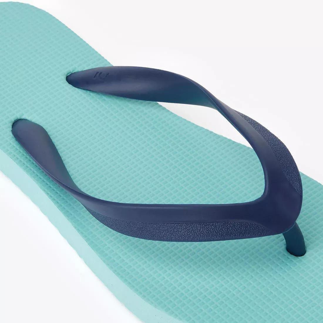 Kids Unisex Flip-Flops - 100, Blue, No Color, large image number 4