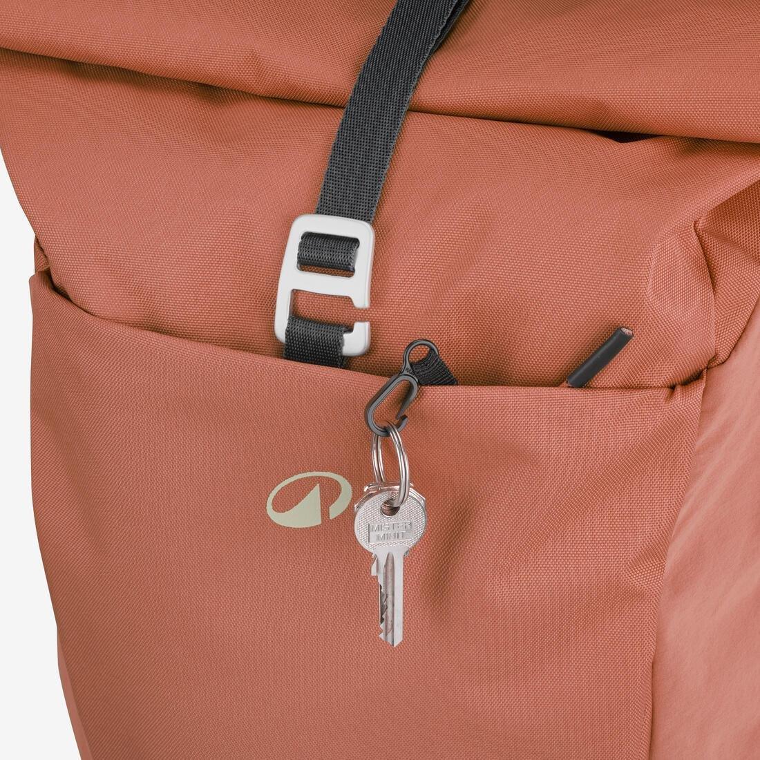 HURRICANE BLUE Hiking Backpack 16L+4 NH500 Escape RollTop, No Color, large image number 7