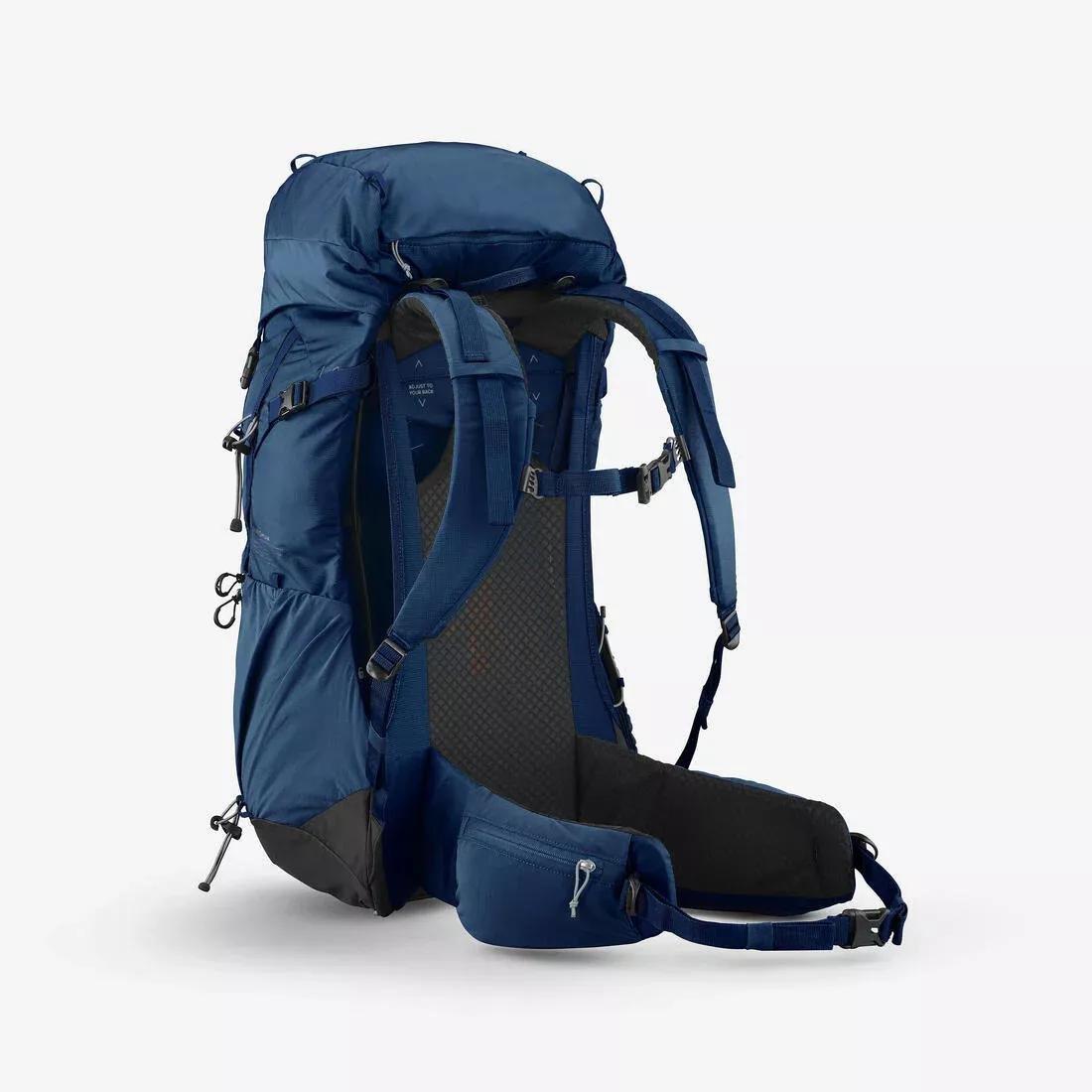 38 L Hiking Backpack - MH500, Brown, No Color, large image number 5