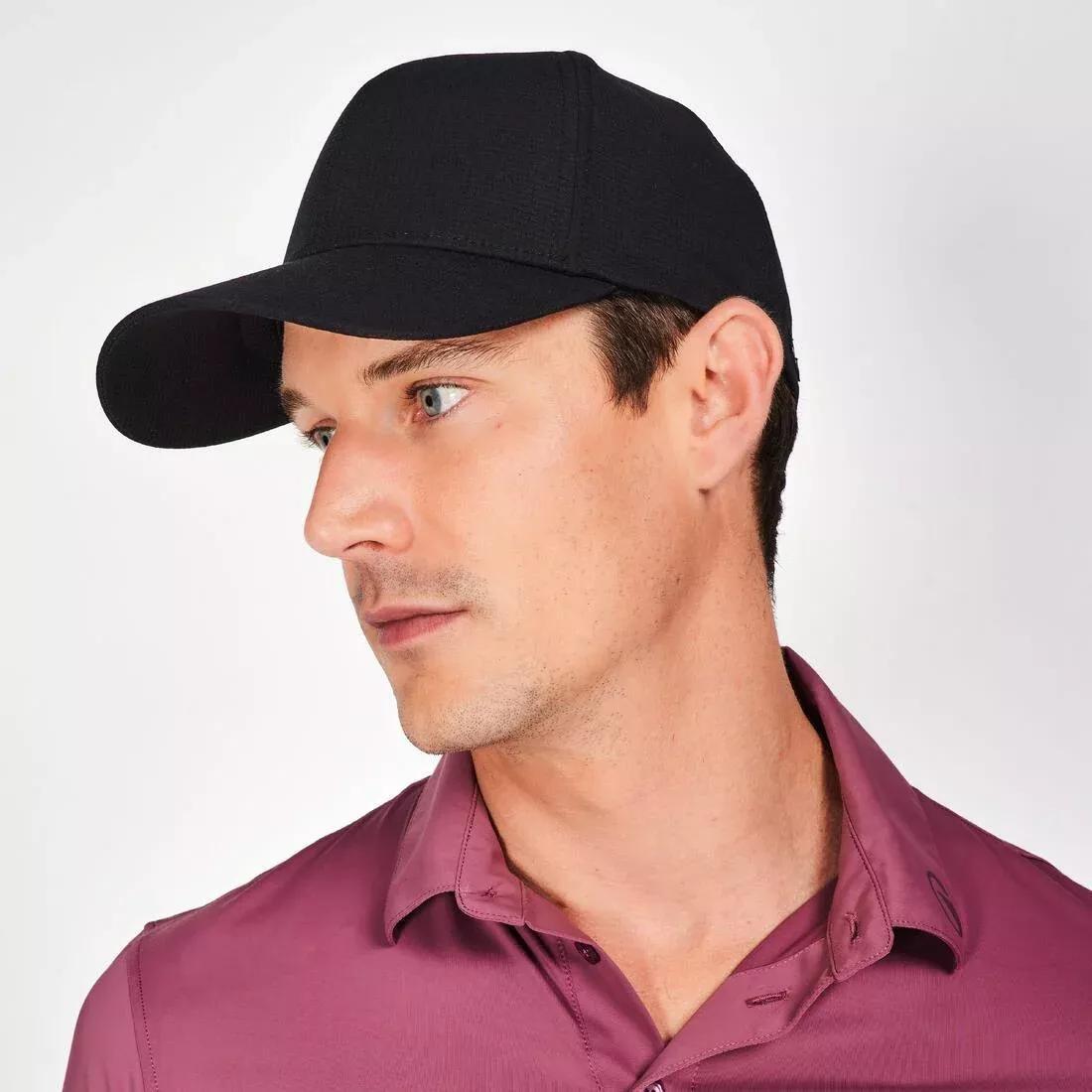SMOKED BLACK Ball marker golf cap, No Color, medium