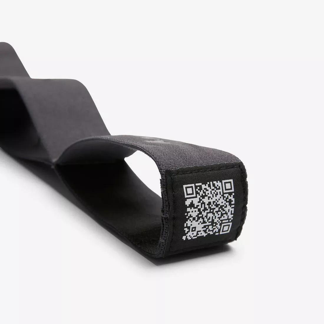 Fitness Fabric Resistance Band, 15 Kg High Resistance, Grey, No Color, large image number 5