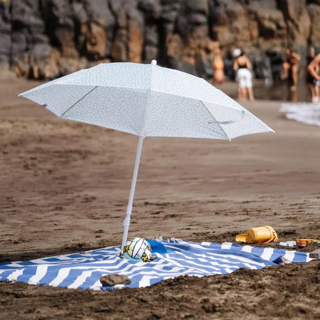 Poncho Beach Towel - 190 X 190 Cm, Blue, No Color, large image number 3