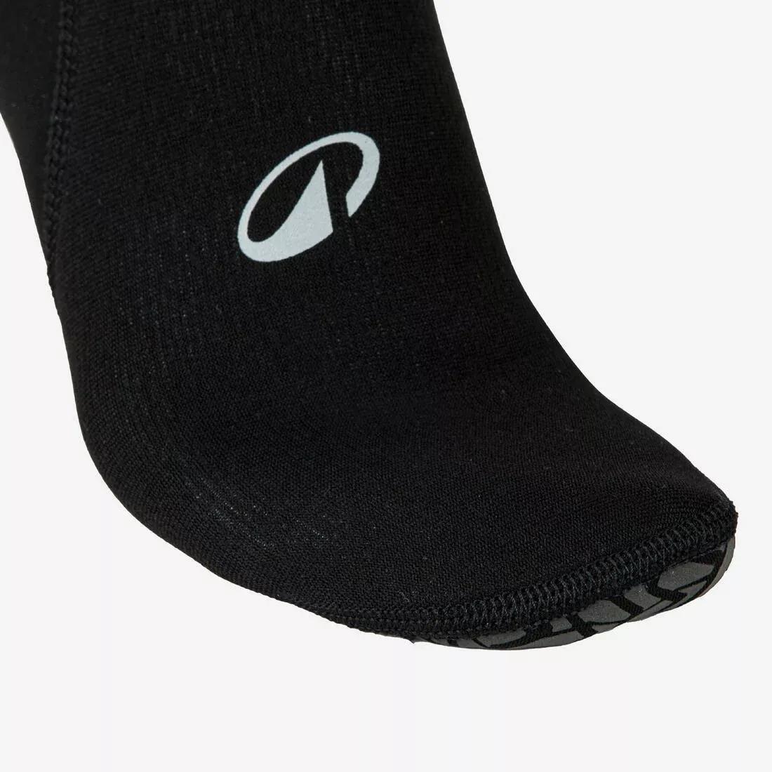 Diving foot pockets 2mm SCD, Black, No Color, large image number 3